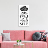 Structuur en offerte canvas afdruk (Insitu (Woonkamer))