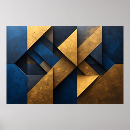 Structuur & Luxe Poster (Voorkant)