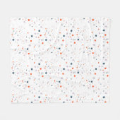 structuur patroonconfetti fleece deken (Voorkant (Horizontaal))