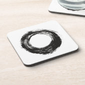 Structuur penseelcirkel onderzetter (Linkerzijde)