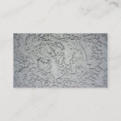 Structuur tegen achtergrond van gipsplaat visitekaartje (Achterkant)