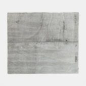 Structuur van betonnen wand fleece deken (Voorkant (Horizontaal))