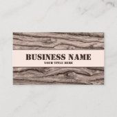 Structuur van boom visitekaartje (Voorkant)