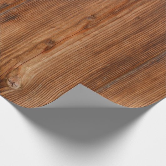 Structuur van bruine wood wandtextuur cadeaupapier (Hoek)