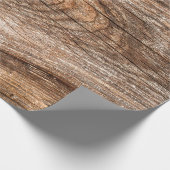 Structuur van de boom, ruw massief hout cadeaupapier (Hoek)