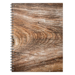 Structuur van de boom, ruw massief hout notitieboek