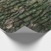 Structuur van de boomschors cadeaupapier (Hoek)