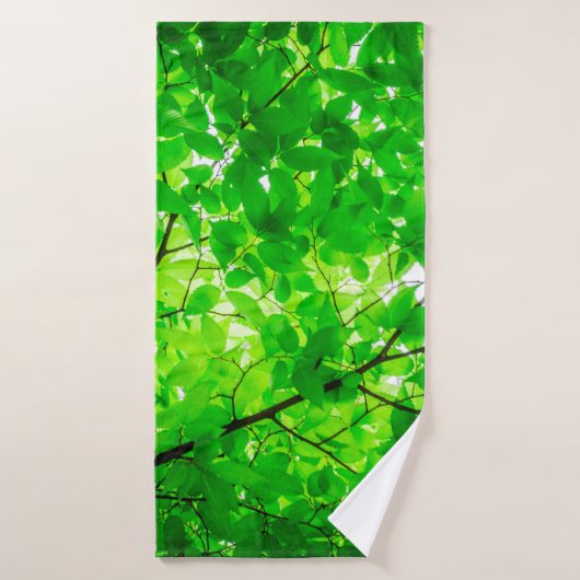 Structuur van de boomtak van het blad badhanddoek (Badhanddoek)
