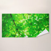 Structuur van de boomtak van het blad badhanddoek (Badhanddoek)