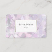 Structuur van de huidslag visitekaartje (Voorkant)