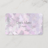 Structuur van de huidslag visitekaartje (Voorkant)