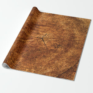 Structuur van de jaarlijkse ringstructuur cadeaupapier