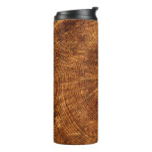 Structuur van de jaarlijkse ringstructuur thermosbeker (Gedraaid links)