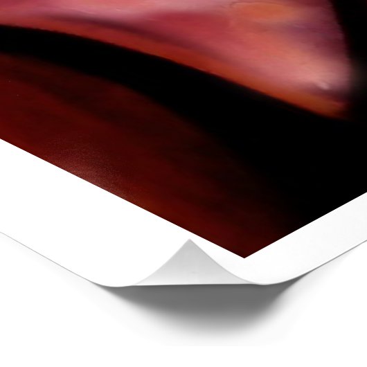 "Structuur van dromen in de verte", Poster (Hoek)