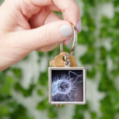 Structuur van een helicobacter pylori-cel sleutelhanger (Hand)