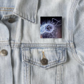 Structuur van een helicobacter pylori-cel vierkante button 5,1 cm (In situ)