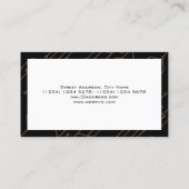 Structuur van het computerchipcircuit visitekaartje (Achterkant)