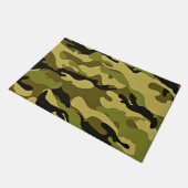 Structuur van het groene camouflage-leger deurmat (Schuin)