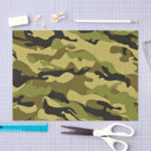 Structuur van het groene camouflage-leger tissuepapier (Craft)