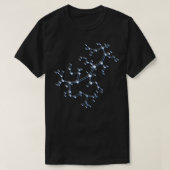 Structuur van het molecuul en communicatie 13 t-shirt (Design voorkant)