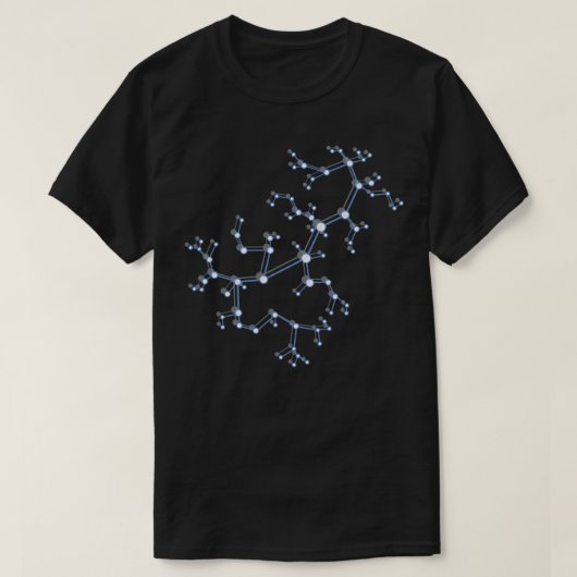 Structuur van het molecuul en communicatie 13 t-shirt (Design voorkant)
