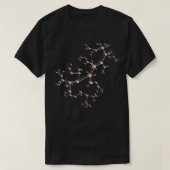 Structuur van het molecuul en communicatie 43 t-shirt (Design voorkant)