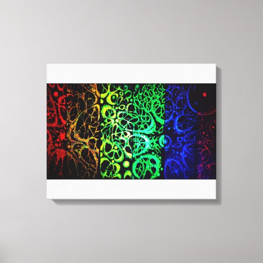 Structuur van het universum canvas afdruk (Voorkant)