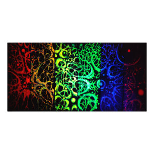 Structuur van het universum foto afdruk