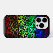 Structuur van het universum iPhone hoesje (Achterkant horizontaal)