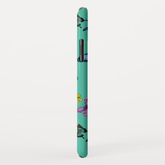 Structuur van het vlinderpatroon Case-Mate iPhone case (Achterkant/rechts)