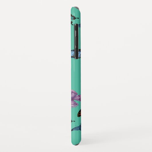 Structuur van het vlinderpatroon Case-Mate iPhone case (Achterkant/links)