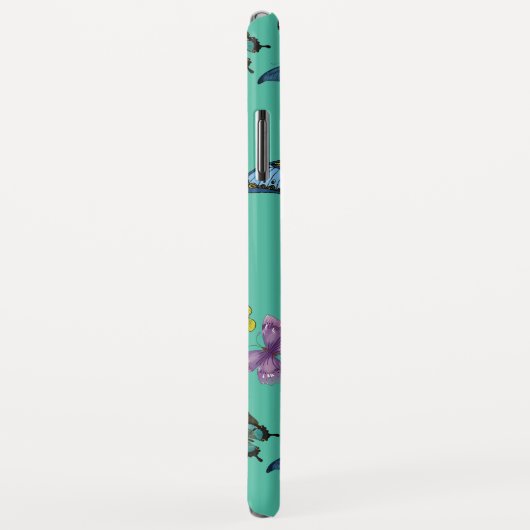 Structuur van het vlinderpatroon Case-Mate iPhone case (Achterkant/rechts)