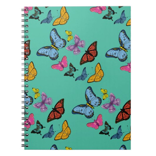 Structuur van het vlinderpatroon notitieboek (Voorkant)