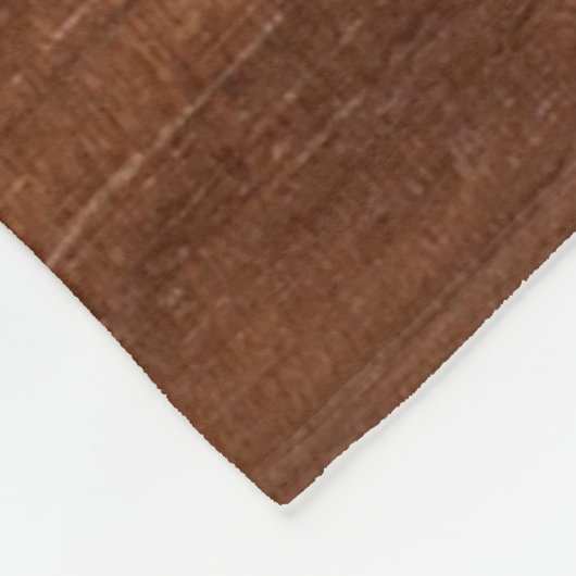 Structuur van houtwaren fleece deken (Hoek)