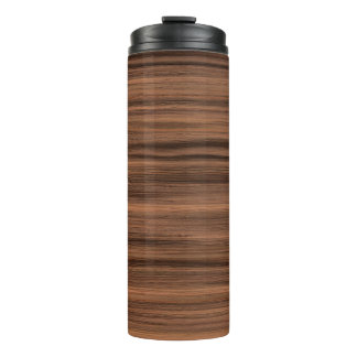 Structuur van houtwaren thermosbeker