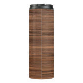 Structuur van houtwaren thermosbeker (Achterkant)