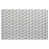 Structuur van moderne naaimachine stof (Fat Quarter)