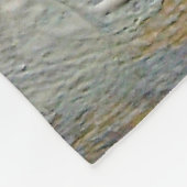 Structuur van olieverf, fijne kunstachtergrond, ab fleece deken (Hoek)