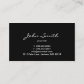 Structuur van oude houtoogbomen visitekaartje (Achterkant)