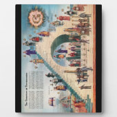 Structuur van vrijmetselarij Plaquette Fotoplaat (Voorkant)