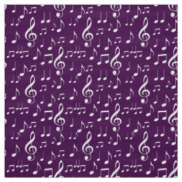 structuur van witte muzieknoten stof