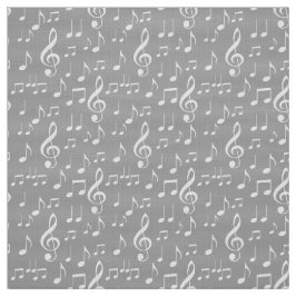 structuur van witte muzieknoten stof