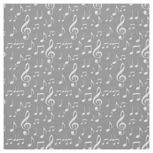 structuur van witte muzieknoten stof (Swatch)