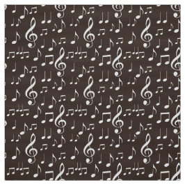 structuur van witte muzieknoten stof