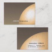 structuur visitekaartje (Voorkant / Achterkant)