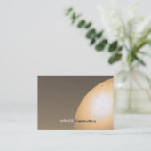 structuur visitekaartje (Staand voorkant)