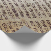 Structuur voor het schrijven van Bijbelboekpagina Cadeaupapier (Hoek)