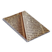 Structuur voor het schrijven van Bijbelboekpagina Notitieboek (Rechterzijde)