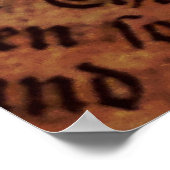 Structuur voor het schrijven van Bijbelboekpagina Poster (Hoek)