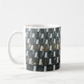 Structuur Witte Koffiemok (Links)